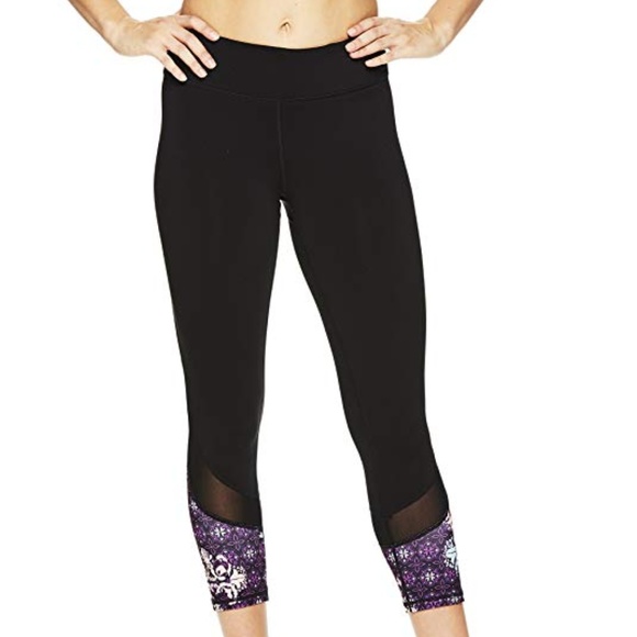 Gaiam Om Yoga Capri Leggings